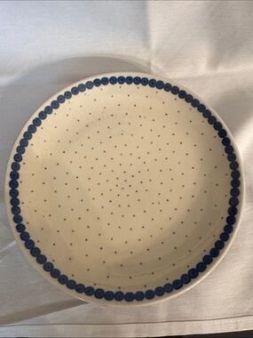 Blue Dot Polish Pottery Small Plate
